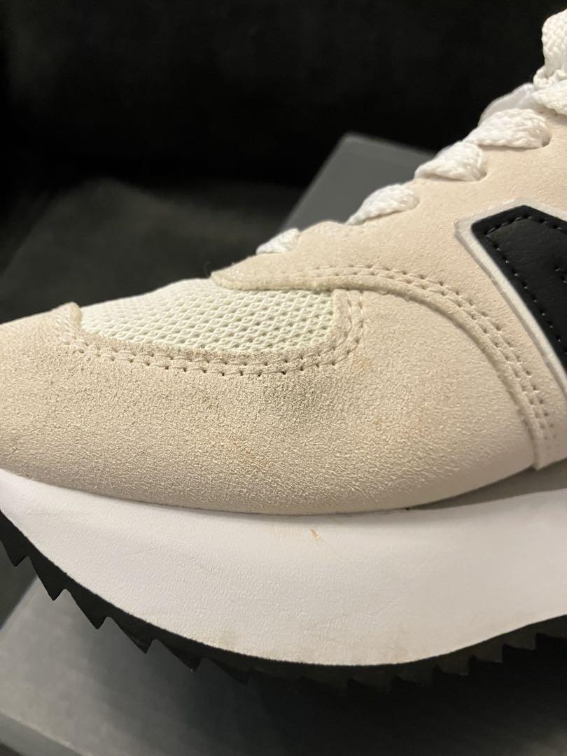 new balance 厚底スニーカー　574+ WL574ZAH 24.5cm