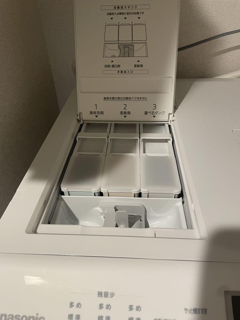 げんたろう様　極美品　Panasonic ドラム式　洗濯機　左開き　2024年式