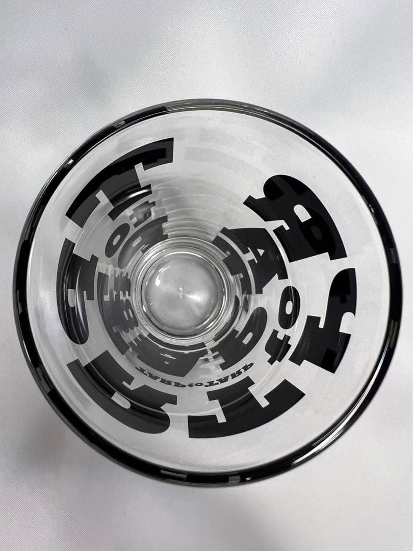 シルバー金具 【黒】 2個セット TARPグラス ハーフパイントグラス