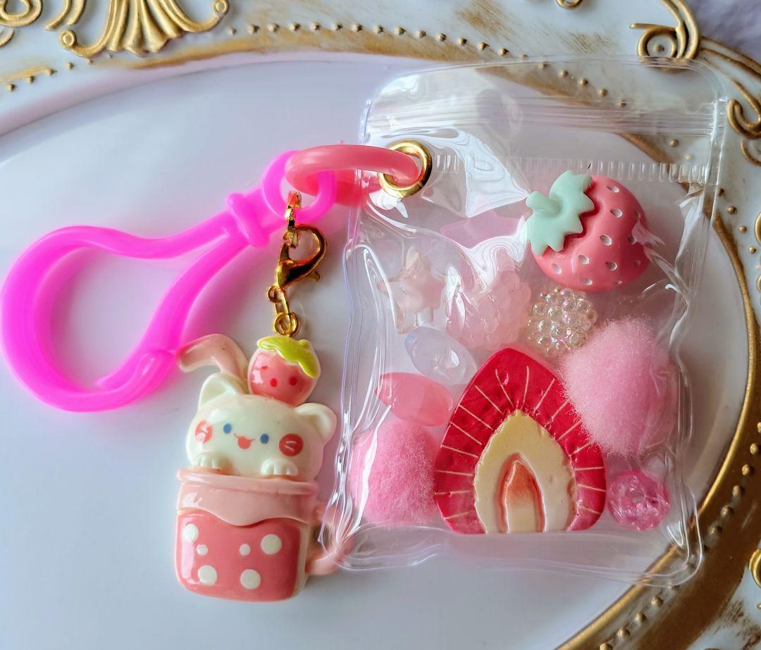 ガチャ詰めポーチ風☆可愛い猫122☆キャンディバックキーホルダー ガチャ詰めポーチ風☆おしゃれ②☆キャンディバックキーホルダー