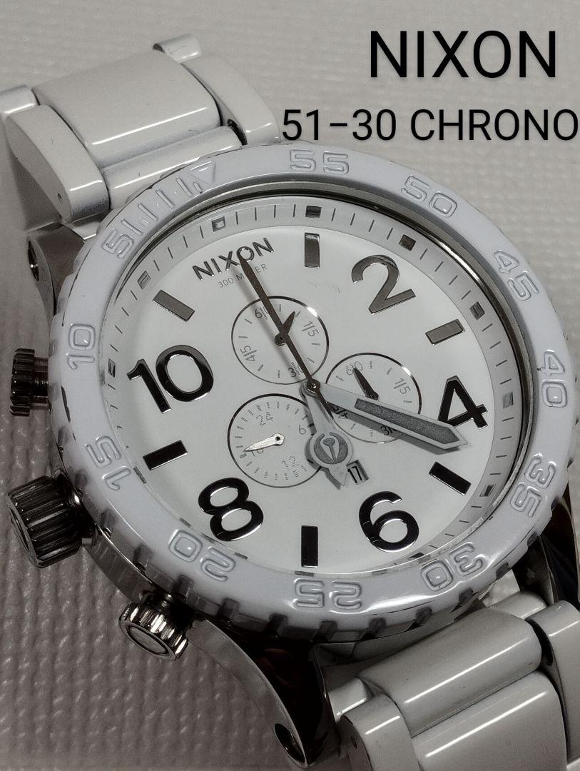 ◆ NIXON/ニクソン 腕時計 アナログ　　【51−30CHRONO✦美品✨】