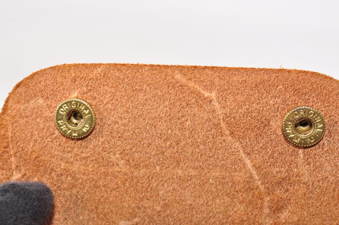 未使用　IL BISONTE　イルビゾンテ　キーケース　オレンジ　メンズ