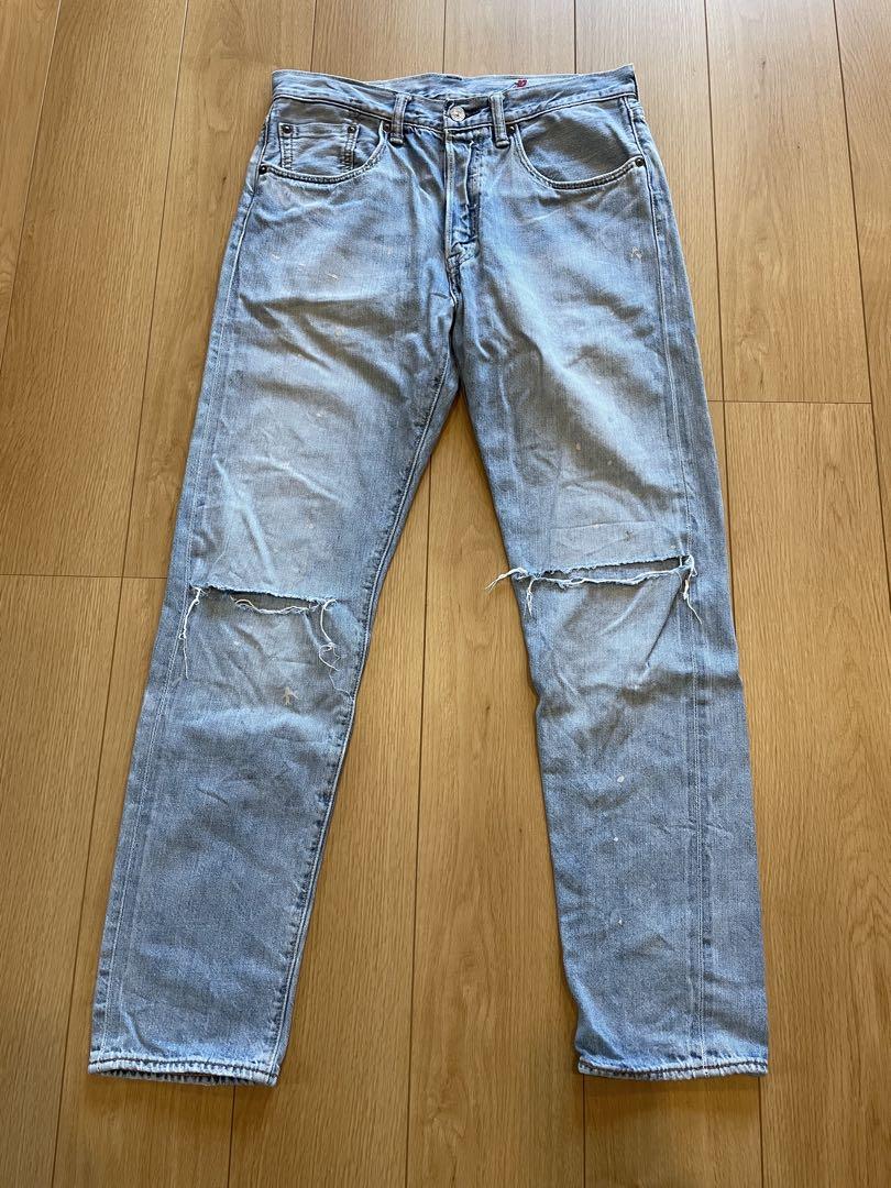 リーバイス×ビームス　501CT 31インチ　コラボデザイン　ダメージ加工