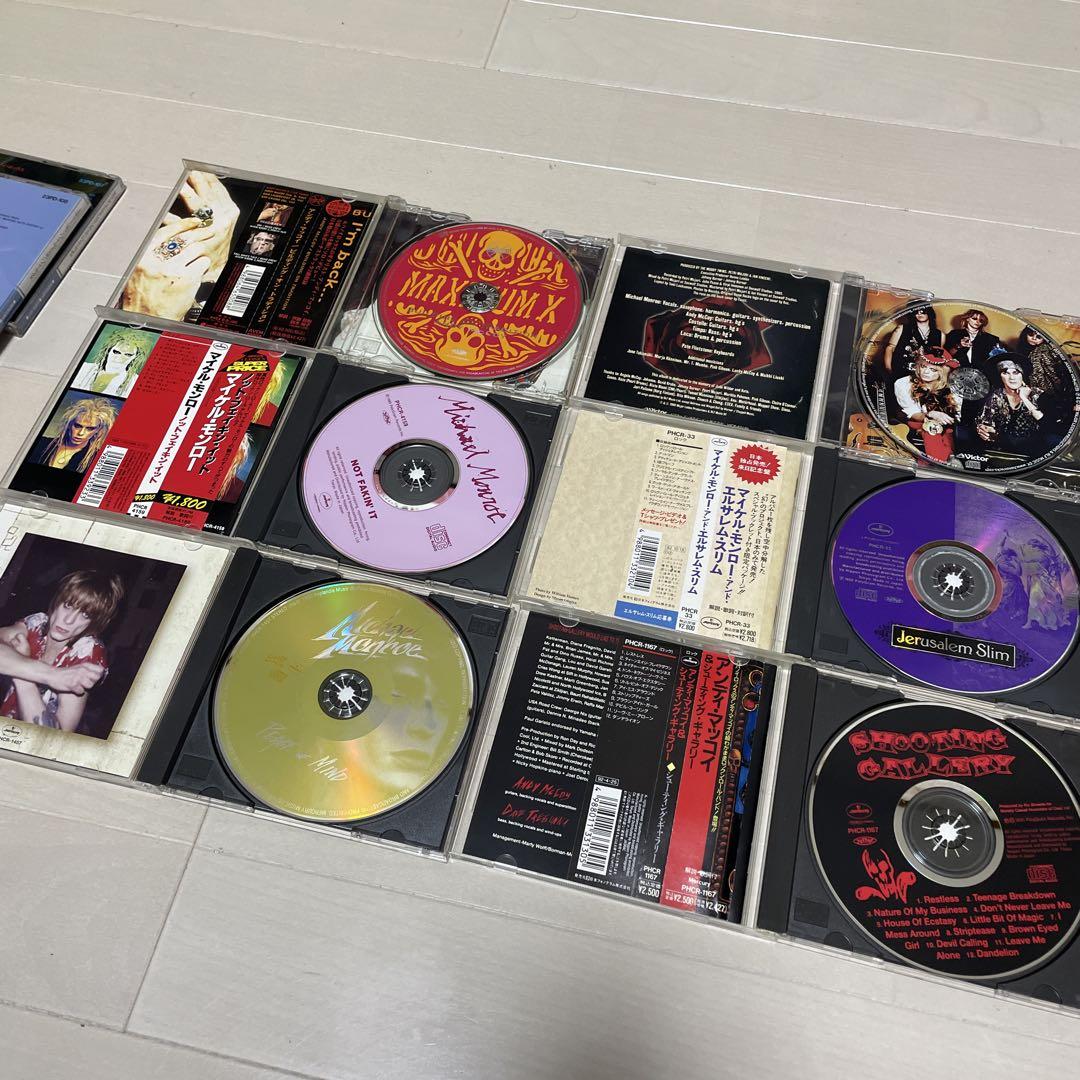 Hanoi Rocks CDコレクション‼️マイケルモンロー‼️アンディマッコイ‼️