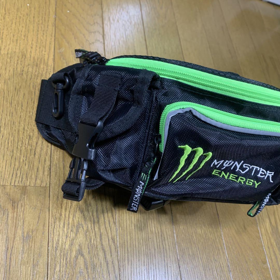 90sy2k vintage Monster ワンショルダー ウエストポーチ 黒