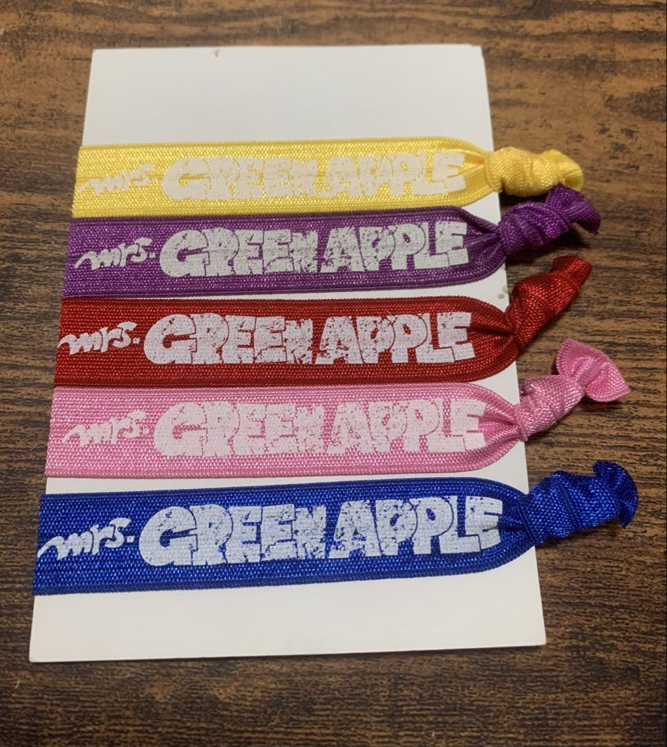 Mrs. GREEN APPLE ミセス 5色 ゴムバンド Amazon.co.jp: Mrs. GREEN APPLE ミセス グッズ ミセスグリーン