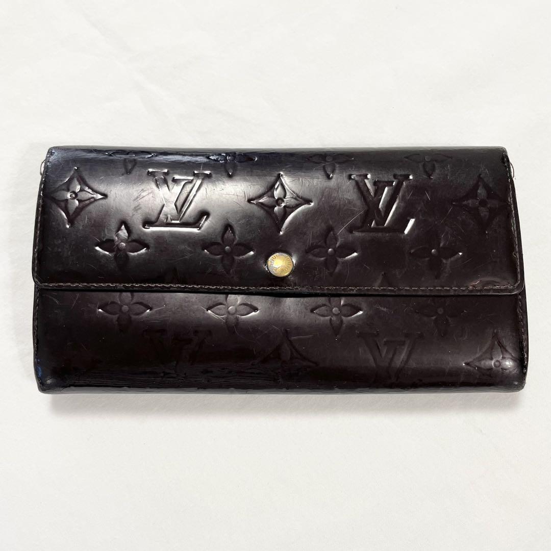 LOUIS VUITTON ルイヴィトン ポルトフォイユサラ ヴェルニ 長財布 LOUIS VUITTON ルイヴィトン ポルトフォイユ サラ ヴェルニ 長
