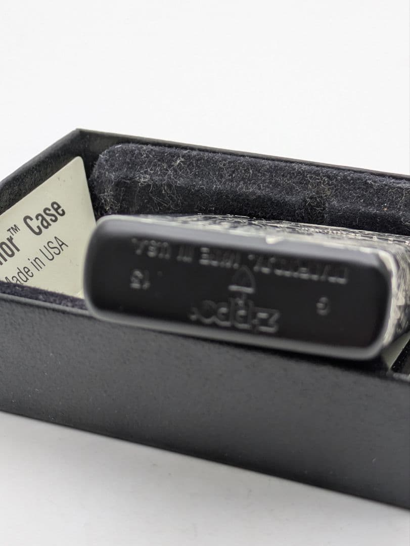 ジッポー　アーマー　鯉　2面加工　センターマーク　2013年製　未使用品