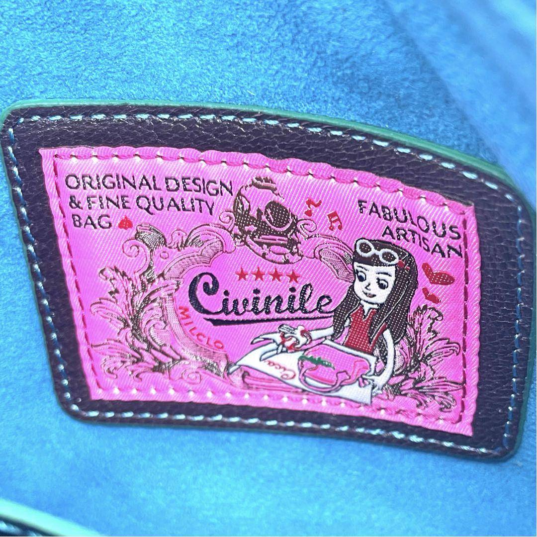 最高デザイン　CIVINILE チビナイル　クラッチバッグ　ポーチ