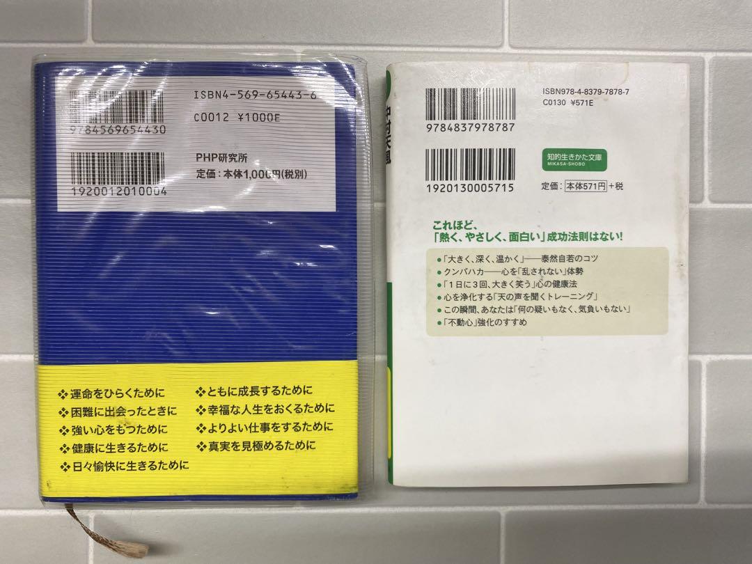 中村天風自分から逃げるな 微細な経年ヤケスレキズ汚れ等が有り