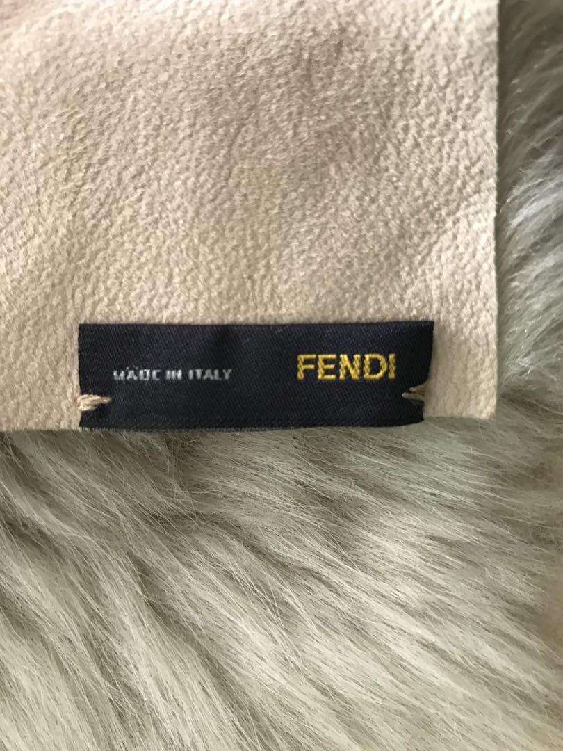 FENDI フェンディ ムートン ラム ブランケット ソファカバー マルチカバー