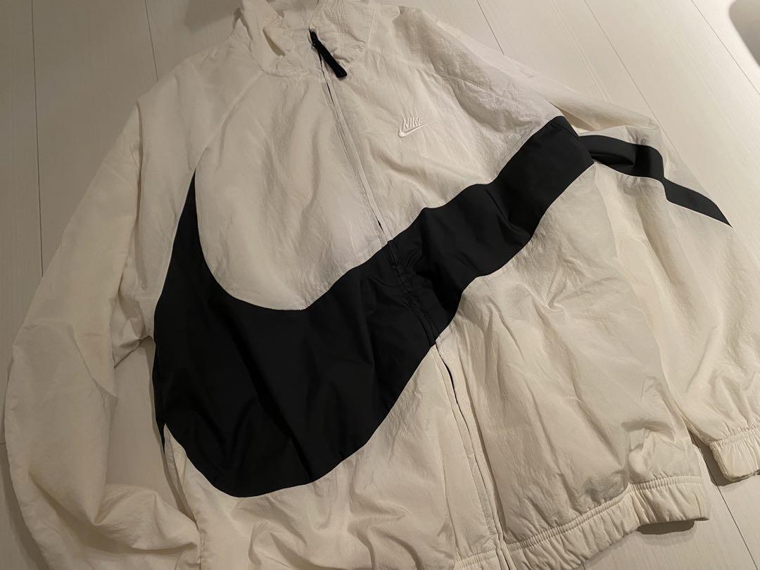 Nike ナイロンジャケット ホワイト/ブラック