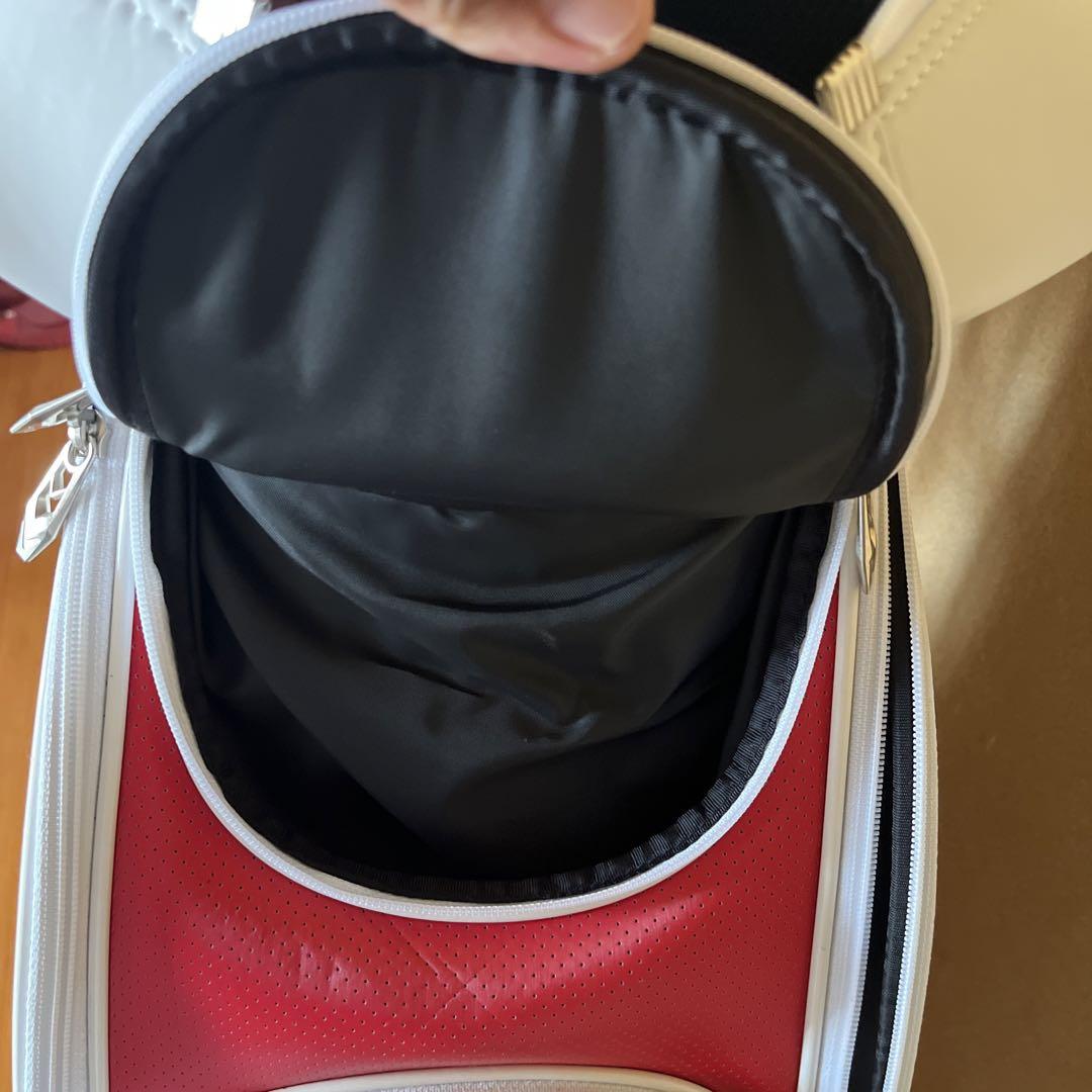 Callaway キャディバッグ ホワイト レッド ブラック