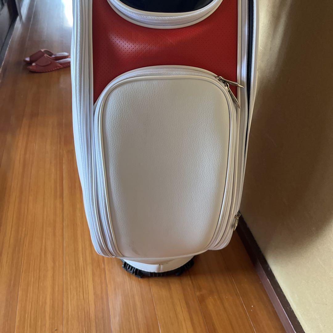 Callaway キャディバッグ ホワイト レッド ブラック