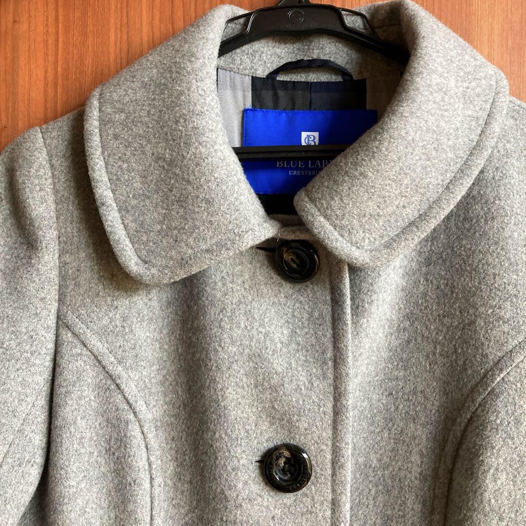 BLUE LABEL CRESTBRIDGE　グレーコート　サイズ38