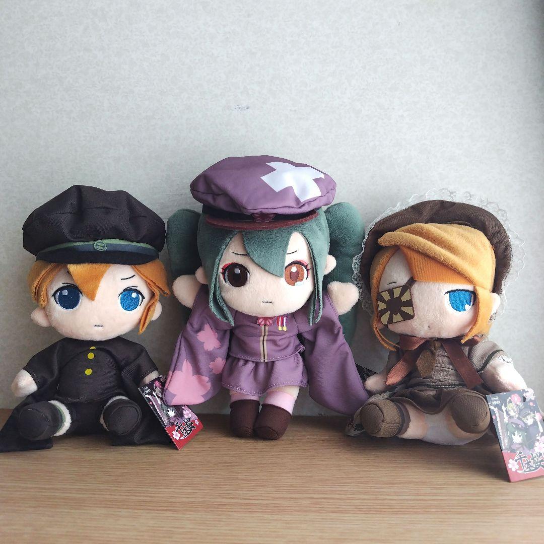 ✿千本桜 リン＆レンぬいぐるみ➕ミニ初音ミク 駿河屋 -<中古>全2種セット 千本桜 リン＆レンぬいぐるみ