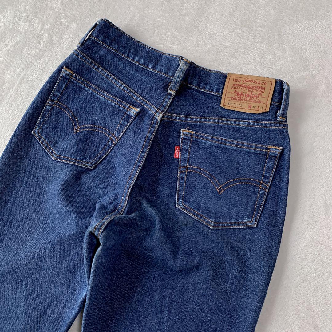 美品 レア 90s リーバイス W517 デニム パンツ ブーツカット