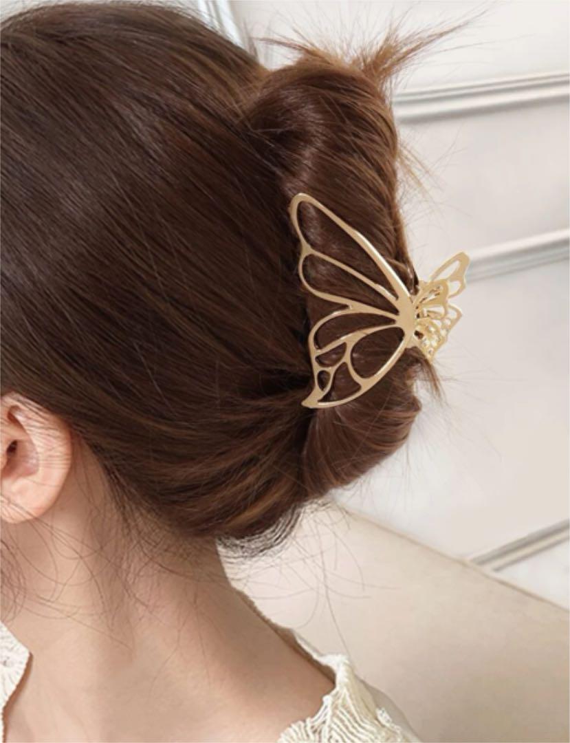 1個 バタフライ バンスクリップ ヘアクリップ 韓国ヘアアクセ - メルカリ 1個 バタフライ バンスクリップ ヘアクリップ 韓国ヘアアクセ - メルカリ