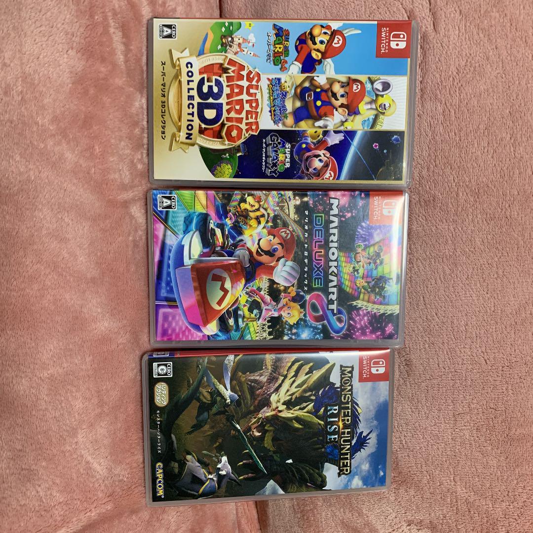 マリオカート8 デラックス スーパーマリオ3Dコレクション モンスターハンター