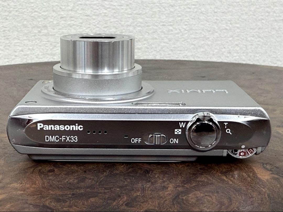 【完動品】パナソニック DMC-FX33 LEICAレンズ搭載 デジタルカメラ