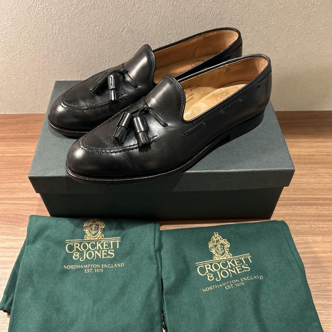crockett jones cavendish2 uk7.5E 箱、袋付