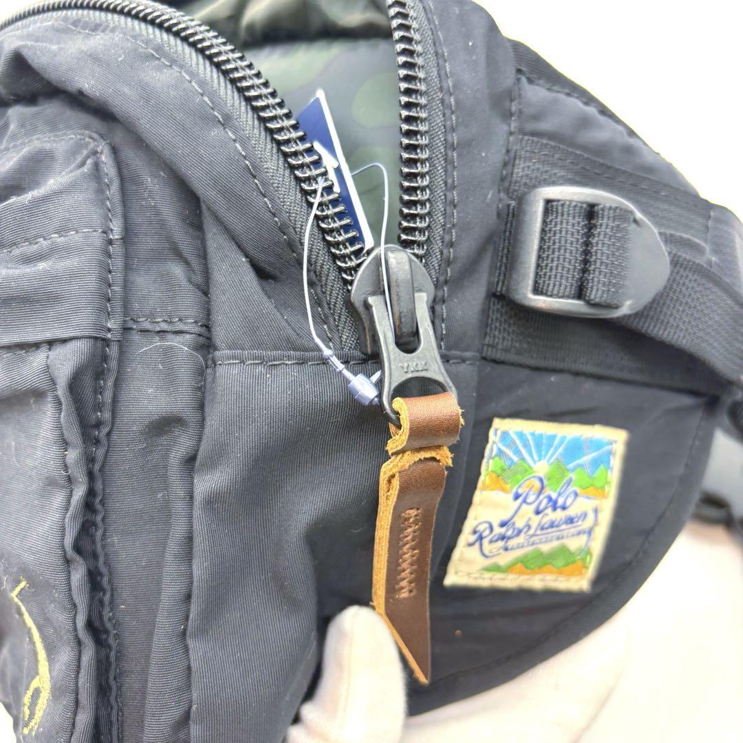 【極美品】POLO RALPH LAUREN ボディバッグ ウエストポーチ