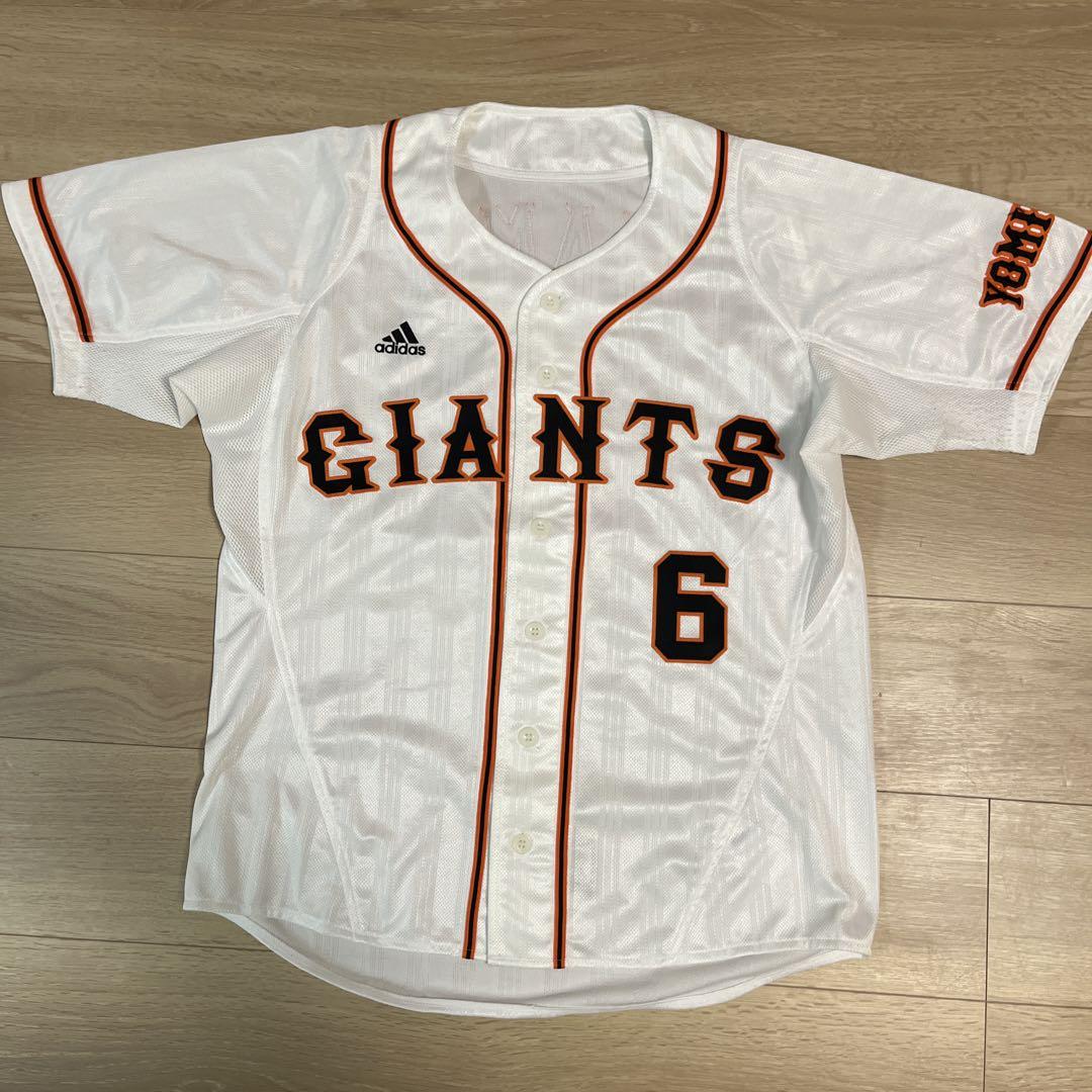 読売ジャイアンツ巨人　坂本勇人　adidas プロコレホームユニフォーム