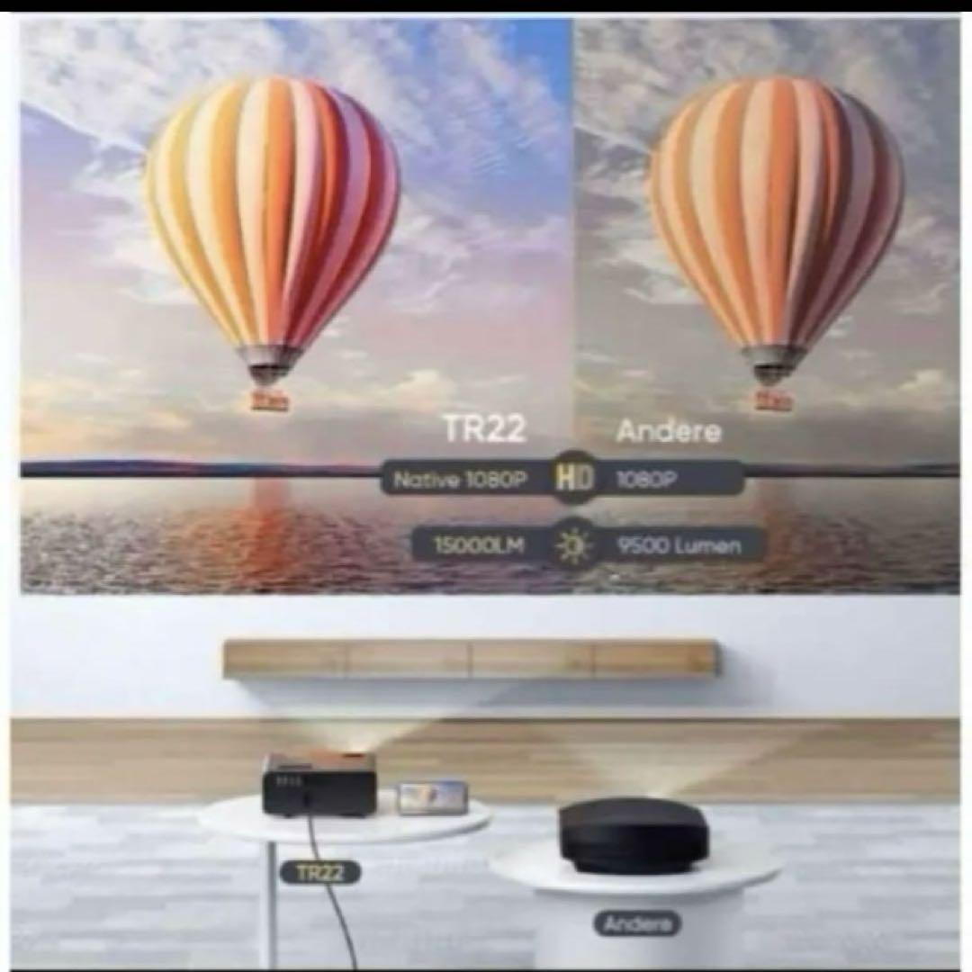プロジェクター 5GWIFI ホームプロジェクター 4K対応 大画面