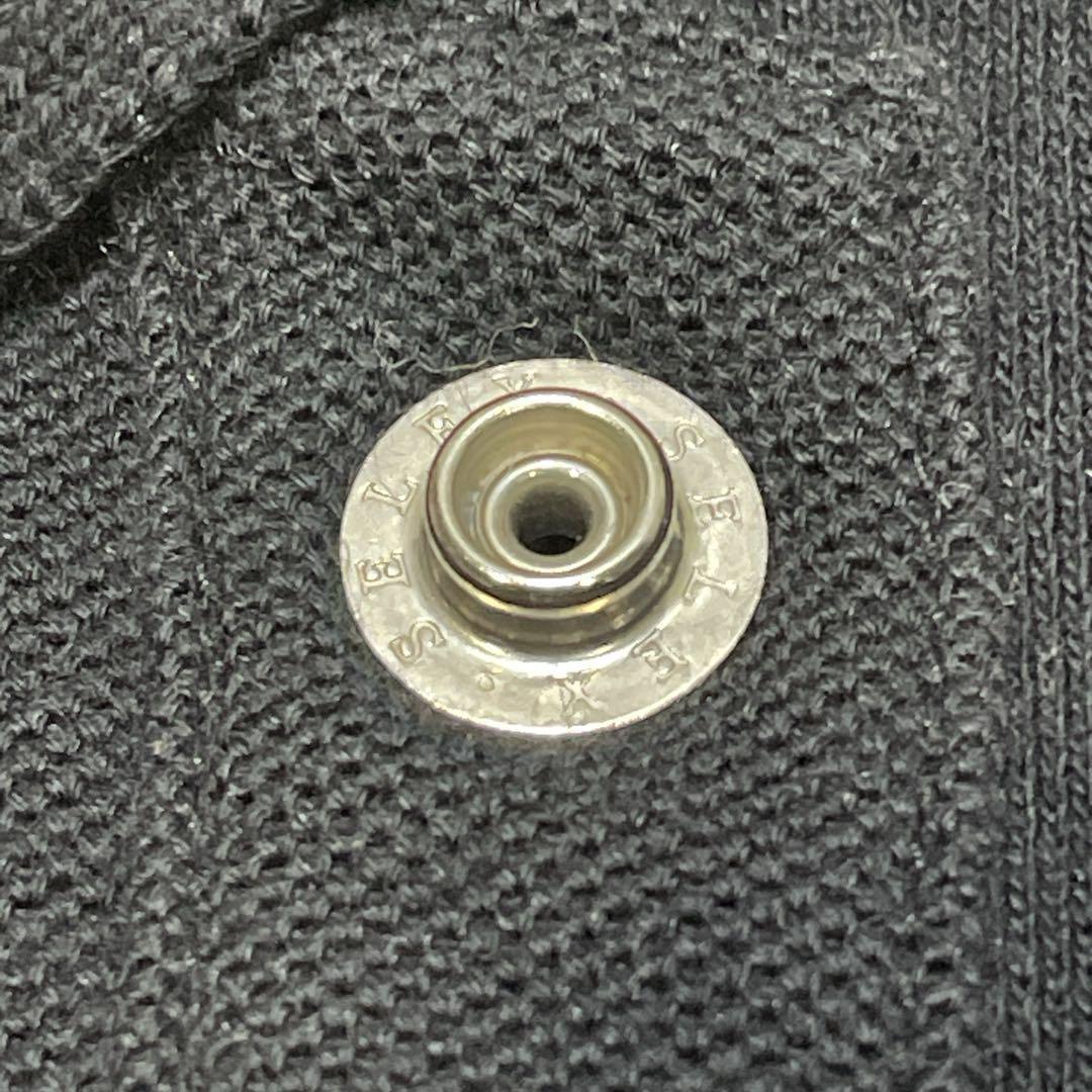 美品BURBERRY BLUE LABEL ポロシャツ 銀ボタン シャドーホース