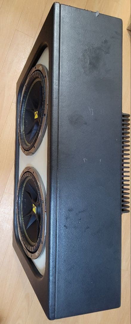 Kicker デュアル12インチウーファー アンプ セート