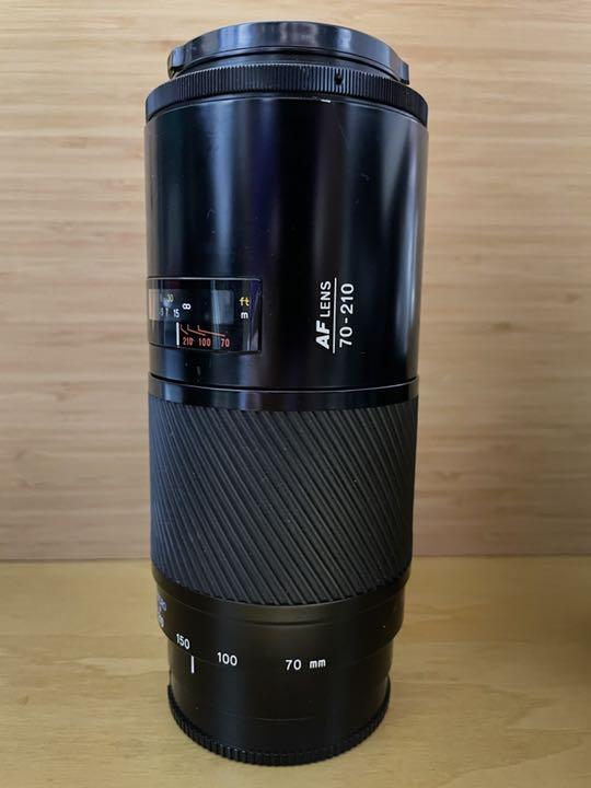 茶筒 小三元 ミノルタ 75-210mm F4 【現状渡し】