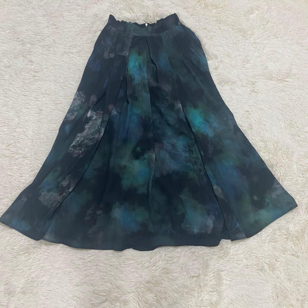 HARE BLURアートタックスカート　アートタックシャツ セット