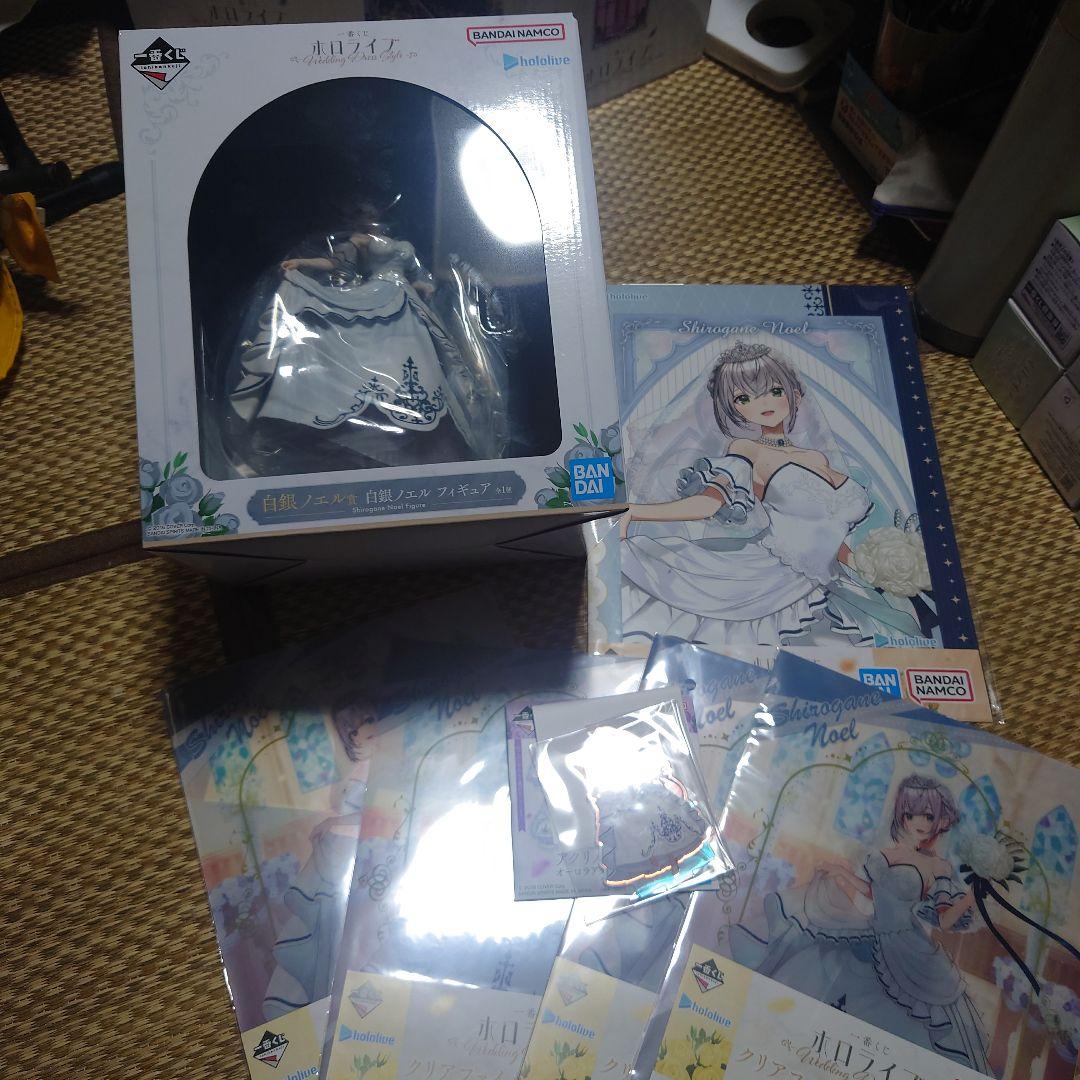 ⑮ ホロライブ 一番くじ フィギュア ビジュアルボード アクスタ 白銀ノエル ホロライブ一番くじ 白銀ノエルフィギュア ビジュアルボード