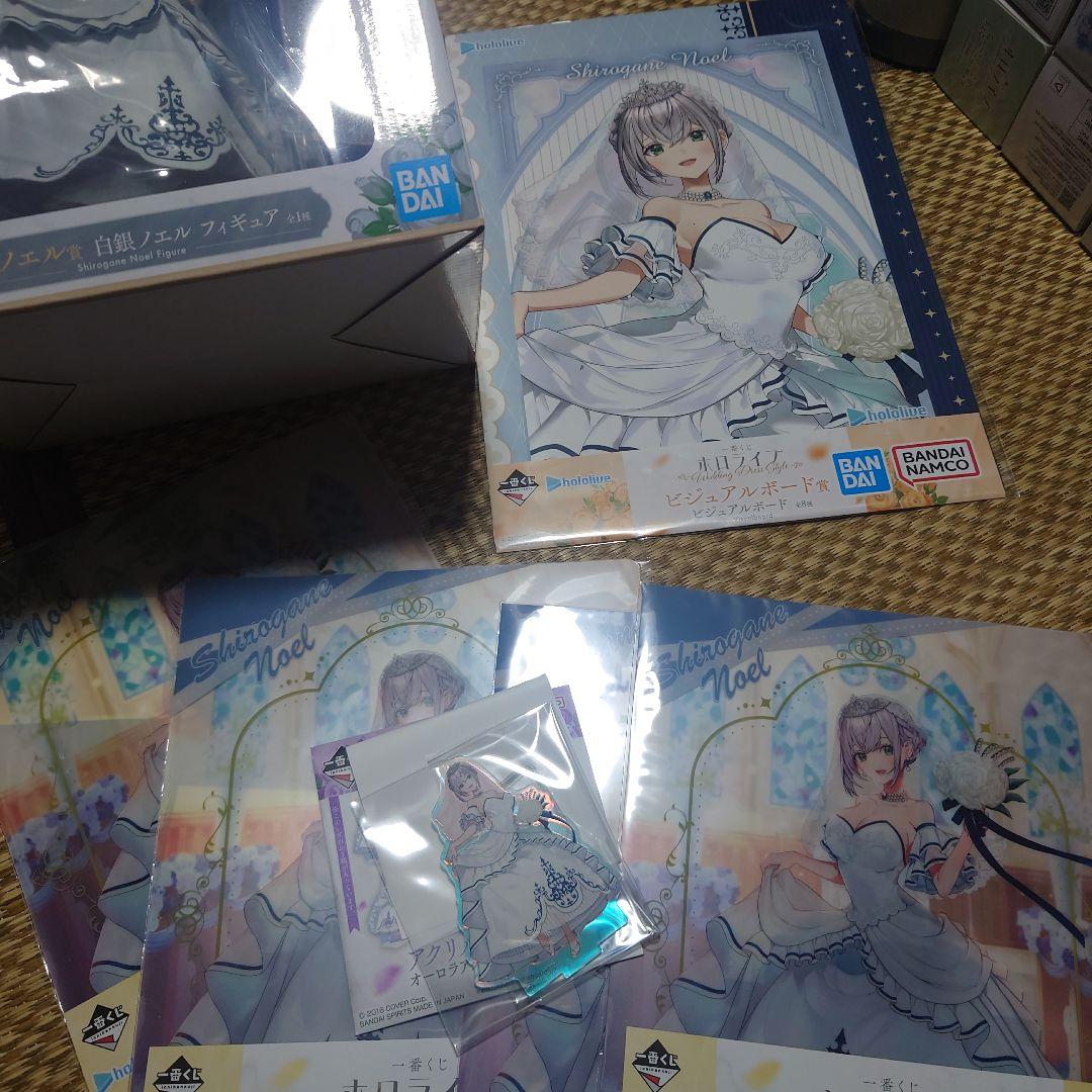 ⑮ ホロライブ 一番くじ フィギュア ビジュアルボード アクスタ 白銀ノエル ⑮ ホロライブ 一番くじ フィギュア ビジュアルボード アクスタ
