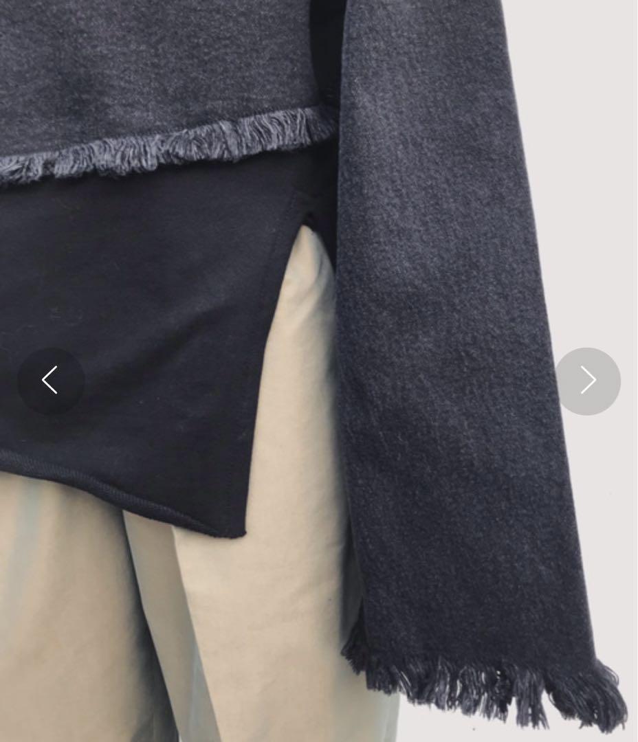 トップス Ameri DENIM SWEAT DOCKING TOP AMERI/アメリ】からデニムスウェットドッキングトップ入荷です