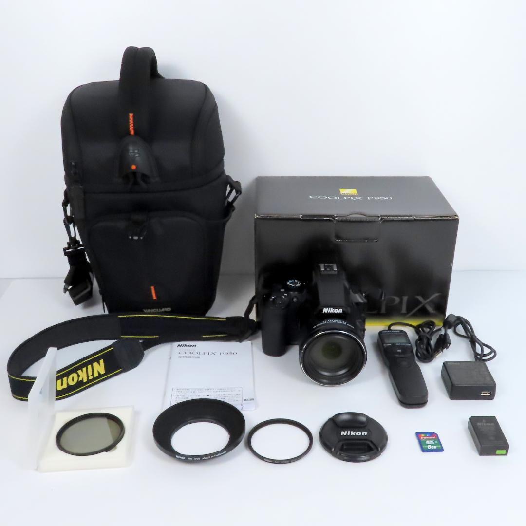美品◆Nikon COOLPIX P950◆豪華フルセット◆光学83倍◆4K動画