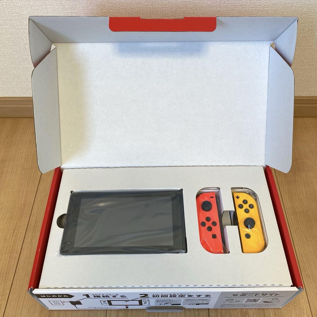 Nintendo Switch 2020年製　ネオンレッド　ネオンオレンジ Nintendo Switch 2020年製 ネオンレッド ネオンオレンジ - メルカリ