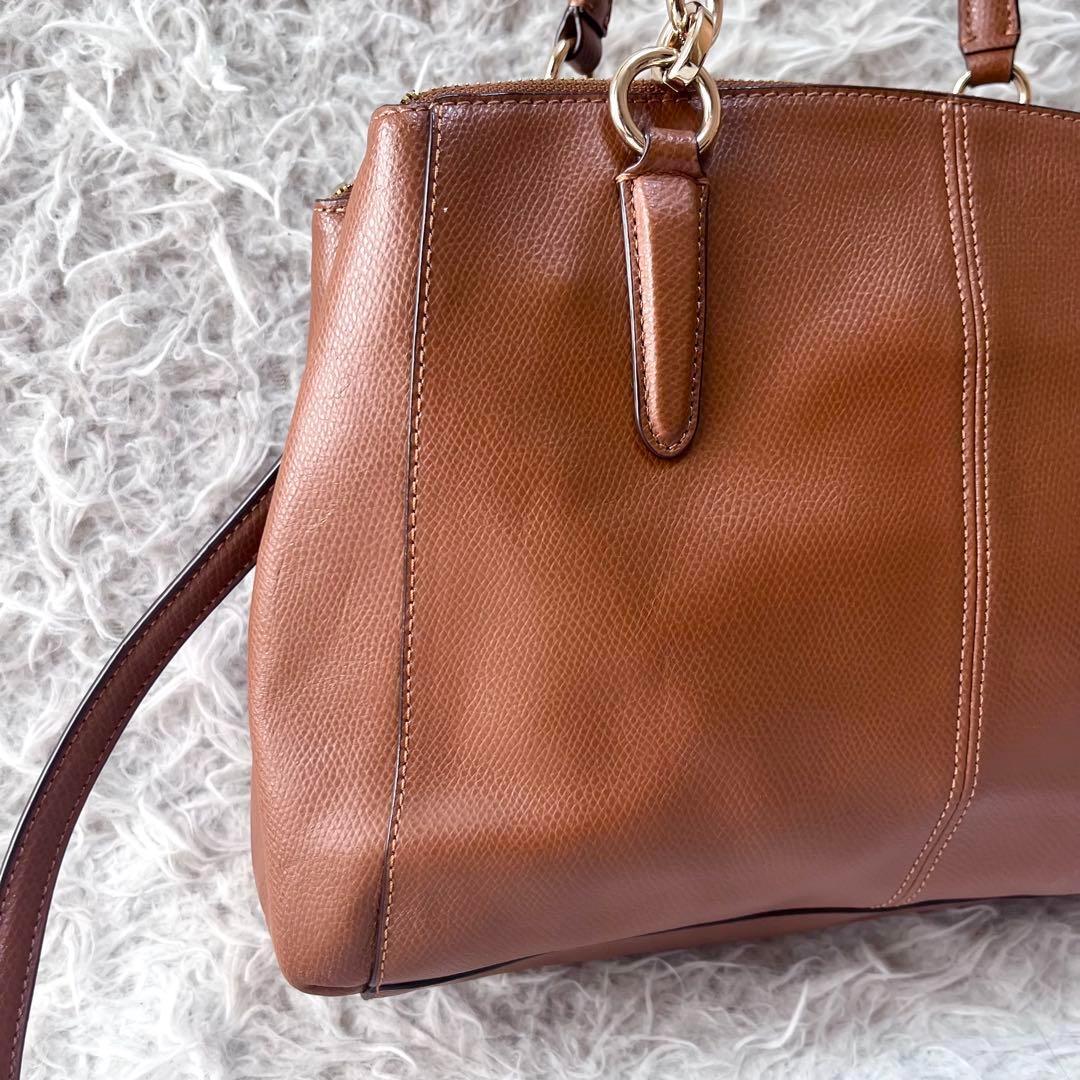 COACH クリスティキャリーオール 2way ハンドバッグ ショルダーバッグ