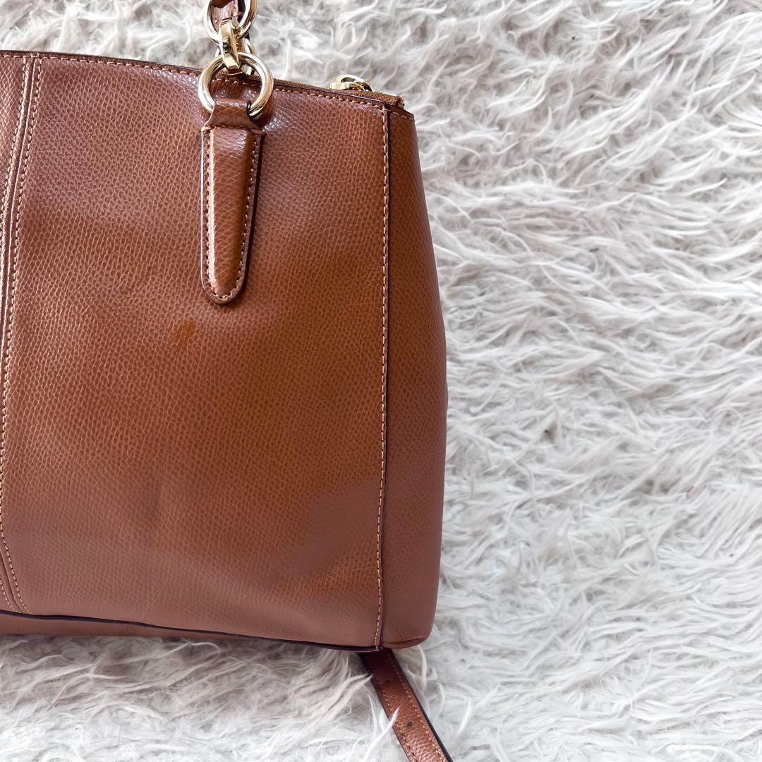 COACH クリスティキャリーオール 2way ハンドバッグ ショルダーバッグ