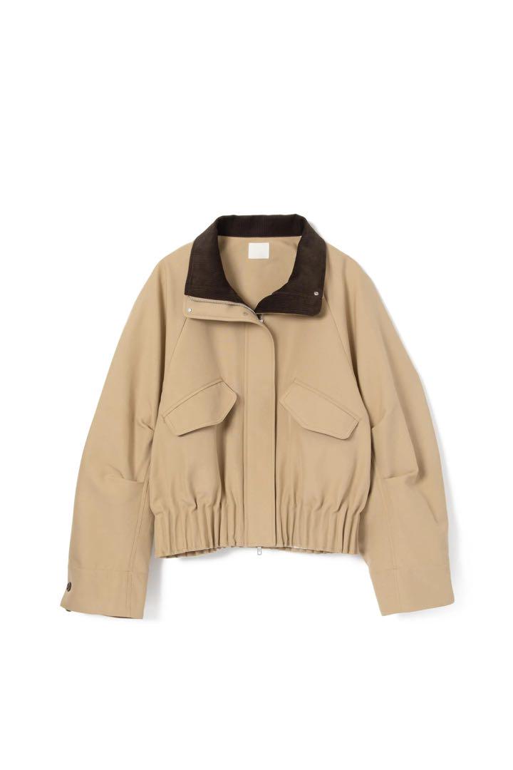 リエルリシェ 完売！スタンドカラーブルゾン　ベージュ