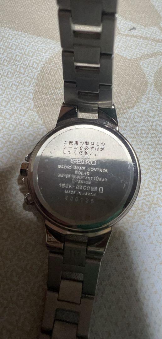 SEIKO ルキア SSQV004 ソーラー電波時計LUKIA 【新品・正規品】