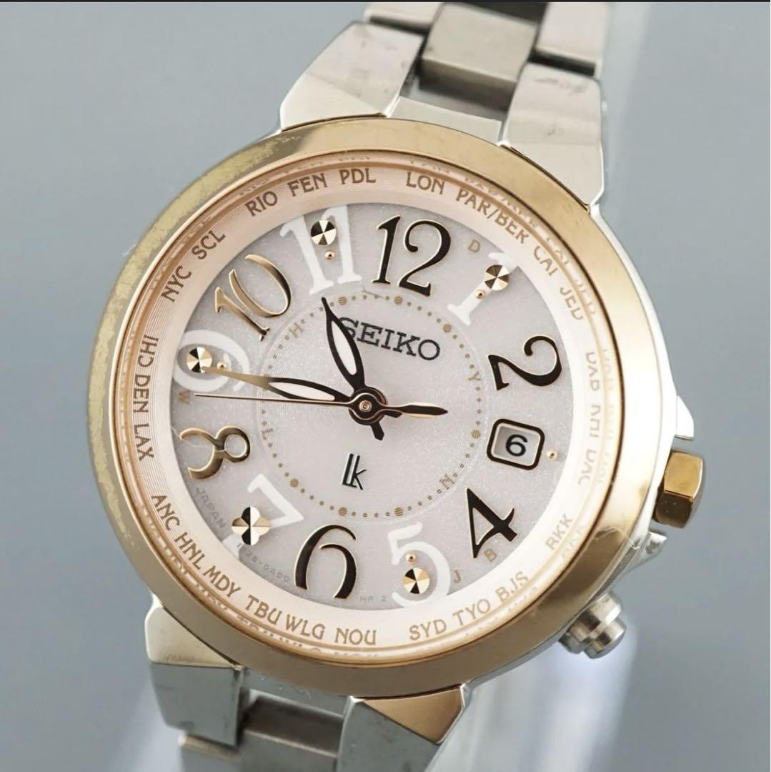 SEIKO ルキア SSQV004 ソーラー電波時計LUKIA 【新品・正規品】
