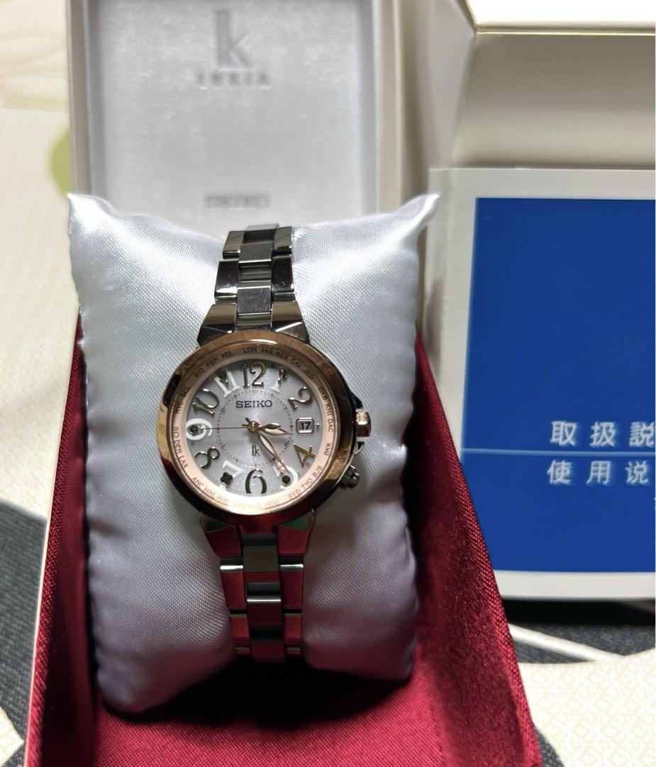 SEIKO ルキア SSQV004 ソーラー電波時計LUKIA 【新品・正規品】