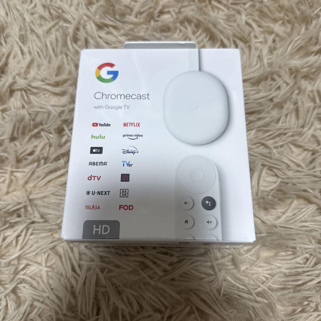 新品未使用です。Google Chromecast 新品、未使用】Chromecast with Google TV HD - メルカリ