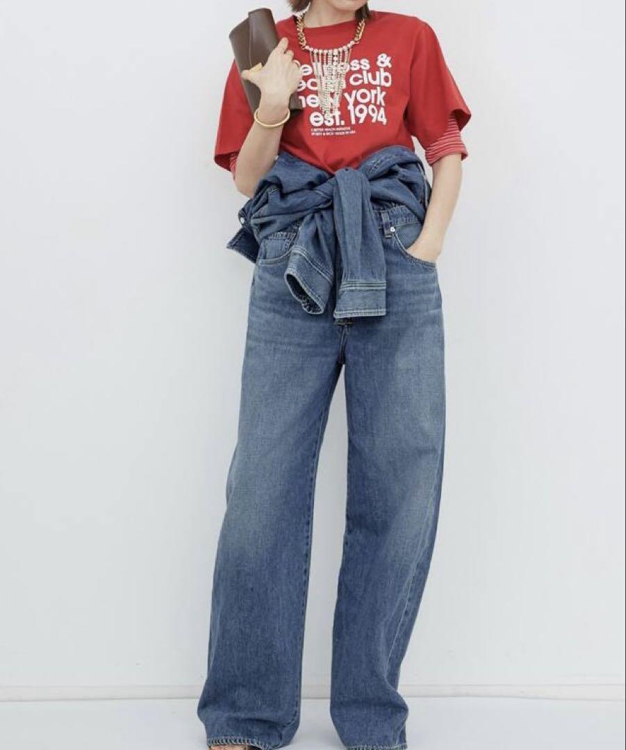 【SPORTY&RICH】USA HEALTH CLUB T-SHIRT
