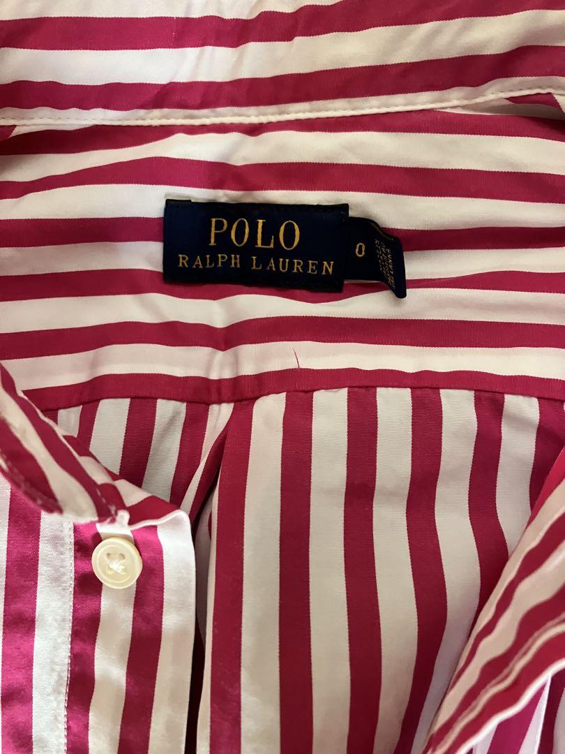 POLO RALPH LAUREN ストライプシャツドレス