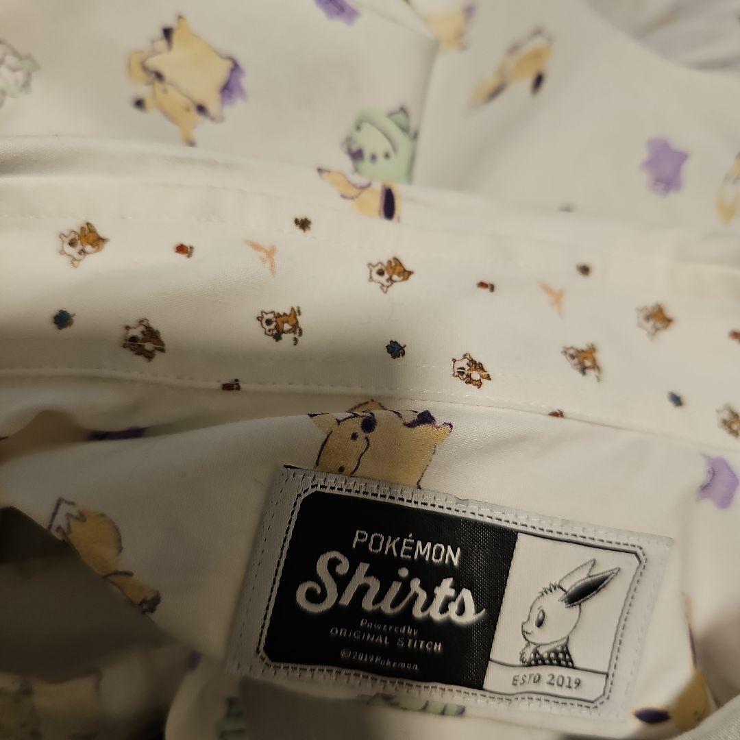 人気デザイナー レア！ ポケモンシャツ イーブイ stitchメタモン original トップス