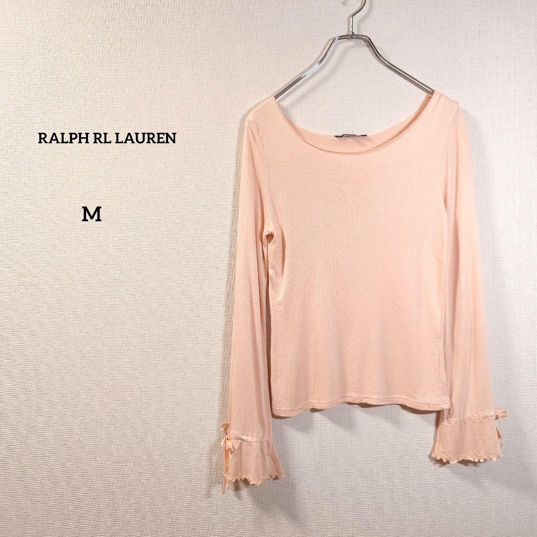 RALPH RL LAUREN カットソー　フレア袖 ボートネック 長袖トップス