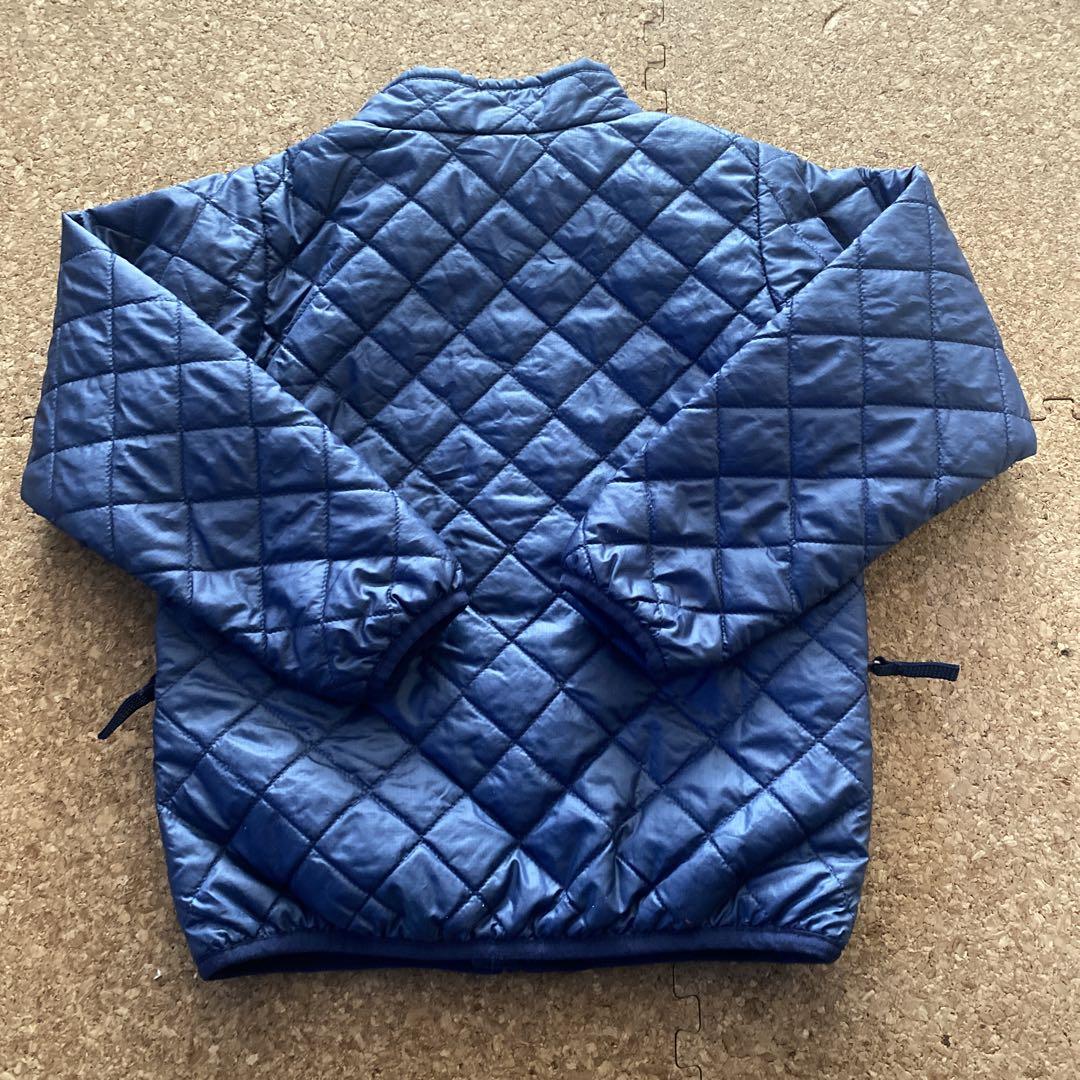 新品未使用　patagonia キッズ ナノパフジャケット 5T ネイビー