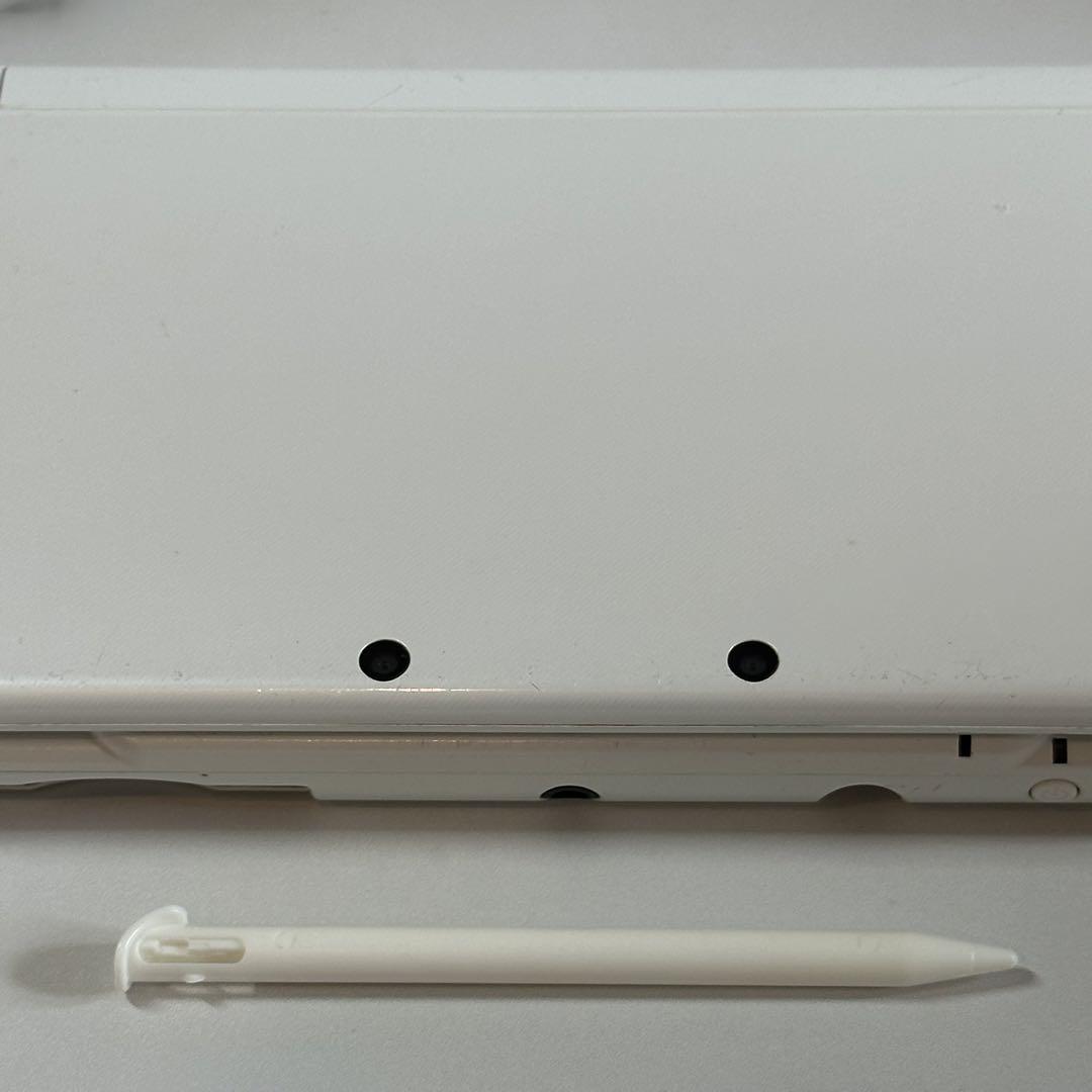【ジャンク】Newニンテンドー3DS LL パールホワイト 上下IPS